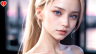 Blonde Girl Waifu With Nipples Poking   Fuck Her BIG ASS All Night - Uncensored Hyper-Realistic Hentai Joi, With Auto Sounds, AI [PROMO VIDEO]